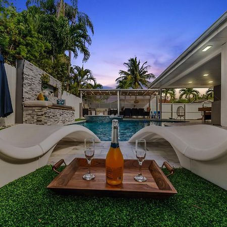 Villa Miami Luxury House W Heated Pool & Jacuzzi Extérieur photo