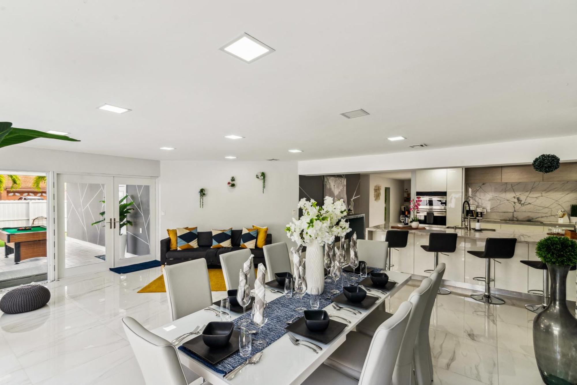 Villa Miami Luxury House W Heated Pool & Jacuzzi Extérieur photo