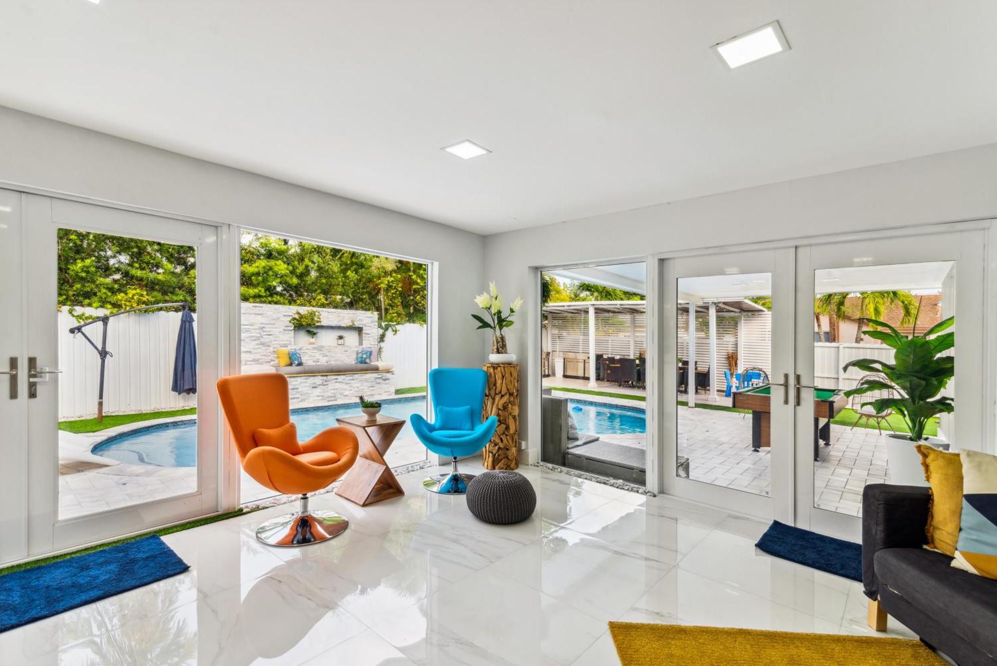 Villa Miami Luxury House W Heated Pool & Jacuzzi Extérieur photo