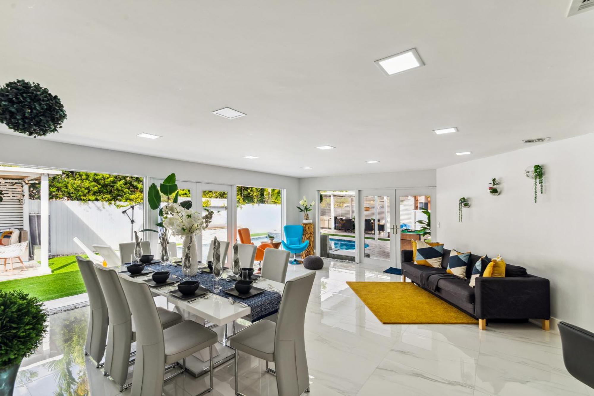 Villa Miami Luxury House W Heated Pool & Jacuzzi Extérieur photo