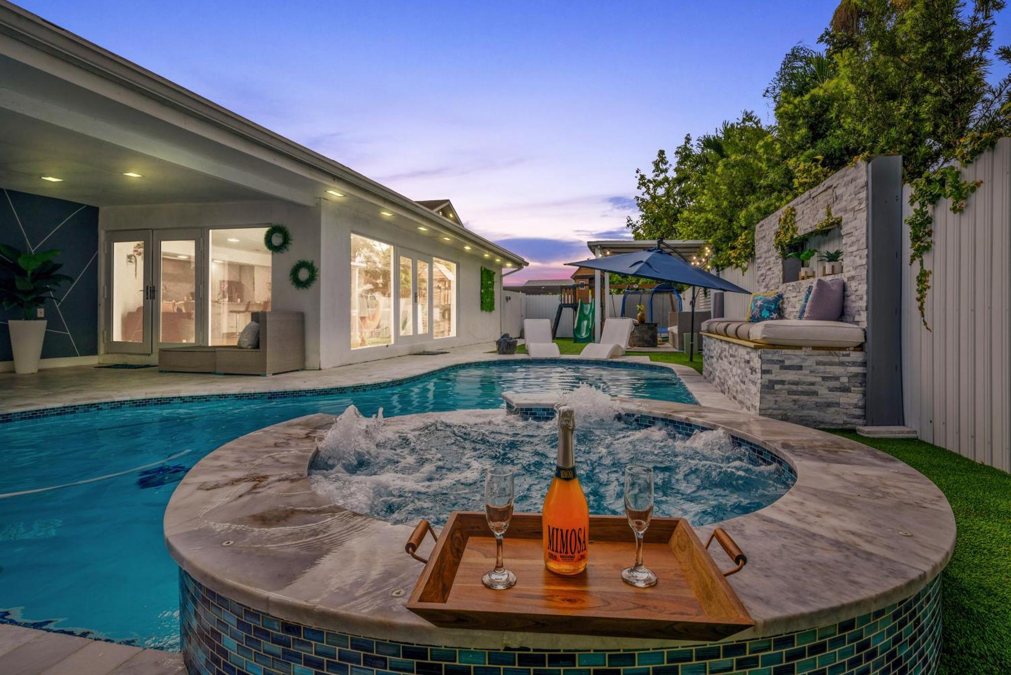 Villa Miami Luxury House W Heated Pool & Jacuzzi Extérieur photo